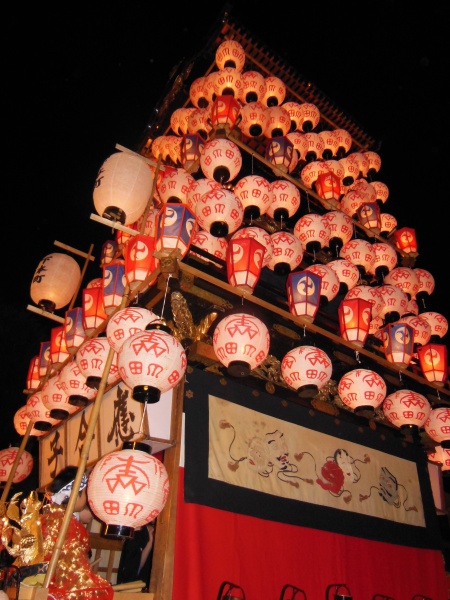 犬山祭り　夜車山