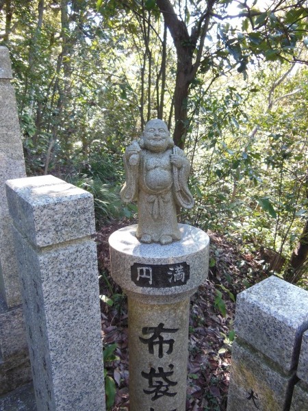 寂光院　石像